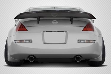 Blemished 2003-2008 Nissan 350Z Z33 2DR Coupe Carbon Creations AM-S V2 Rear Wing Spoiler - 1 Piece