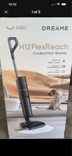 Cordless floor washer