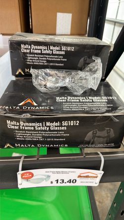 Clear frame safety glasses scratch resistant