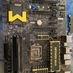 Gaming Motherboard (with SSD and 16GB Ram and WiFi Card)