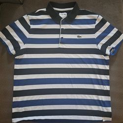 Lacoste Men's Designer Polo Shirt Size XL Vintage