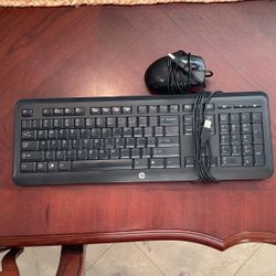 Computer Keyboard And Mouse 