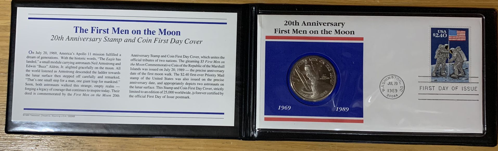 First Day Cover First Men On The Moon 