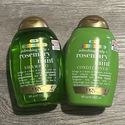 OGX Extra Strength Refreshing Scalp + Rosemary Mint Shampoo & Conditioner Set