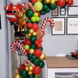 Christmas Balloons Garland 