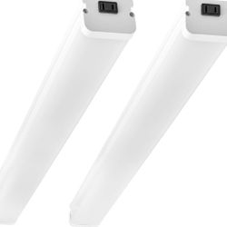 4-Foot LED Light Fixture Set Of 2 