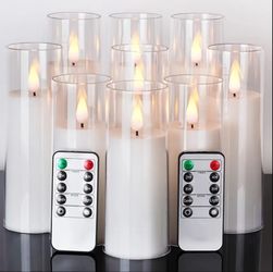27 Flickering LED Candles with Remote Controls for Special Events, Wedding decorations 