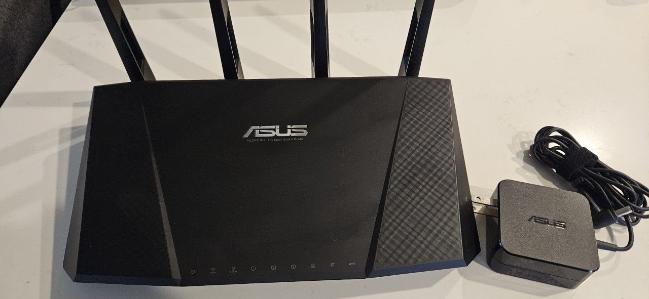 ASUS RT-AC87U AC2400 Dual Band Gigabit WiFi Router (Factory Reset) 