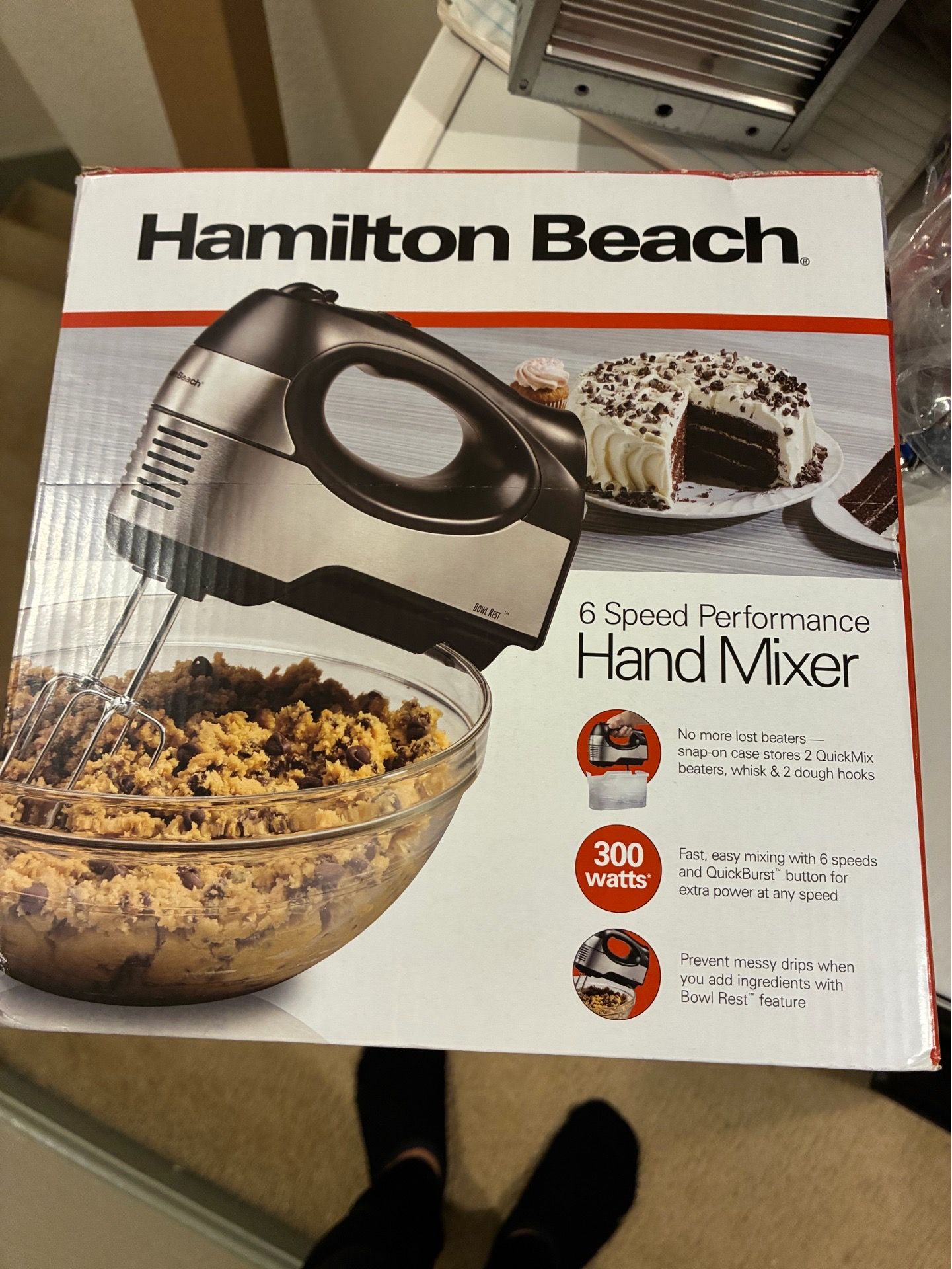 Hamilton beach new mixer 6 speed performance