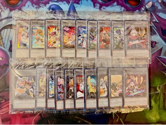 new sealed yugioh tokens & field centering cards lot