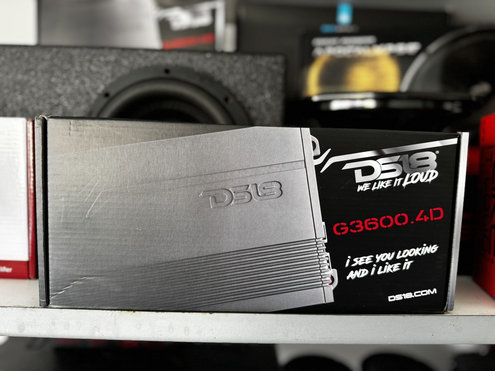 Ds18 3600wt 4 Channel Voice Amp New