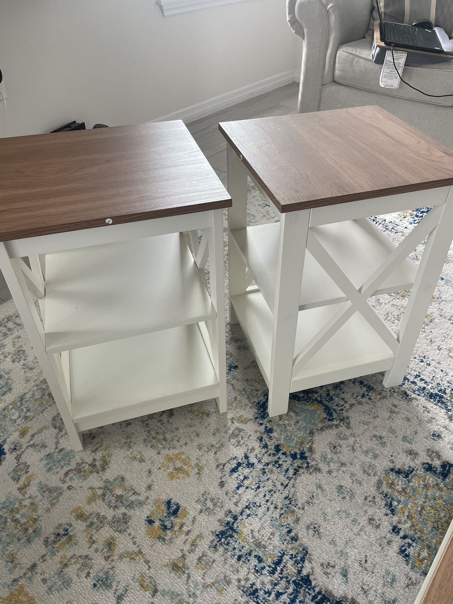 2 End Table , Entry Way Table And Coffee Table