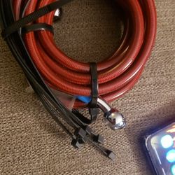 mm AN3 1/8inch 28 90 Degree M10 Motorcycle Hydraulic Brake Line Oil Hose Pipe Fitting Stainless Steel Braided for ATV Motorcycle Motocross Pit