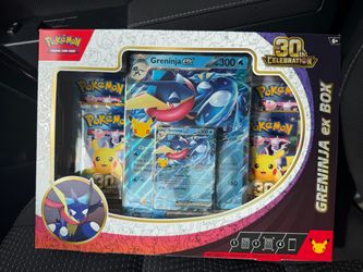 Pokemon 30th Greninja ex box (looking to trade for card)