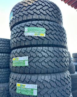33x12.50/15 TBB Tires Con 50,000 millas de Garantía