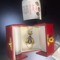 Artel Collection Faberge Style Egg Pendant 