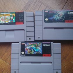 Super Mario All-Stars, Teenage Mutant Ninja IV Turtles Turtles In Time, Super R Type