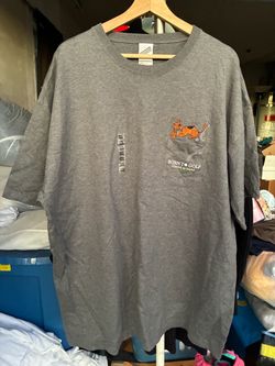 Vintage Scooby Doo Shirt Mens XXXL Gray Born To Golf Cartoon Network 2000s