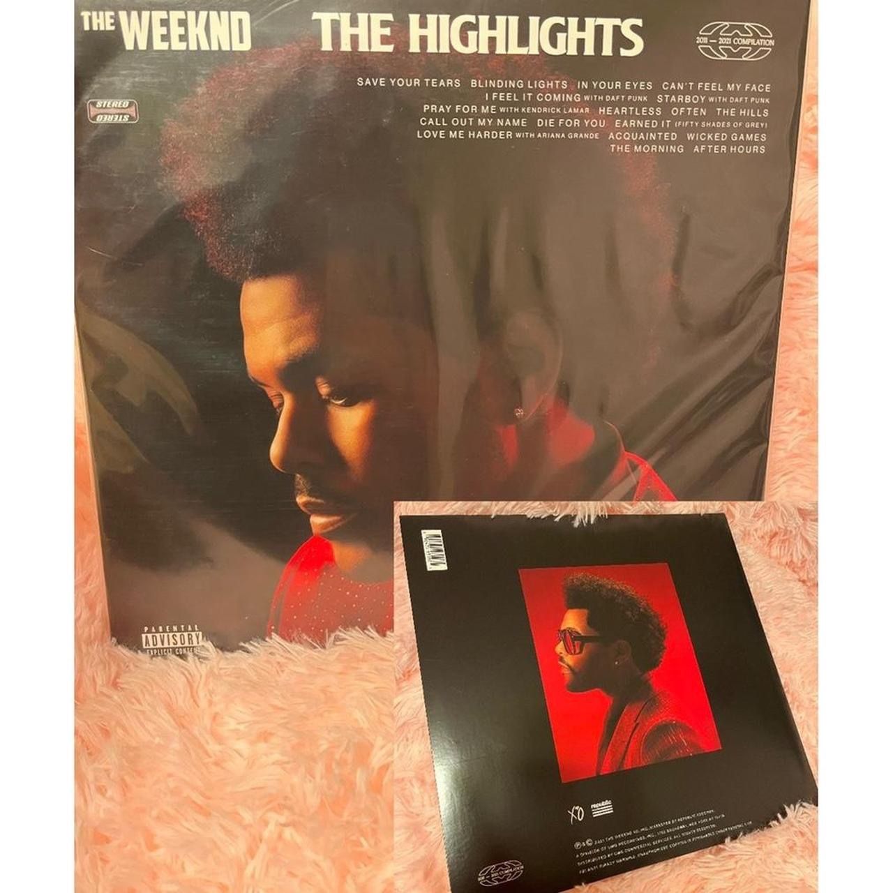 The Weeknd- The Highlights gatefold vinyl sparkle red/ 2LP