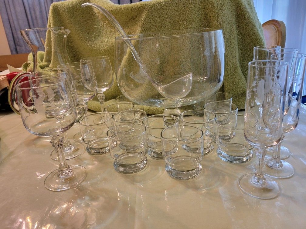 Wedding/Anniversary Crystal, 30 Piece Princess House
