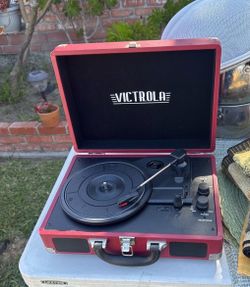 Portable record player