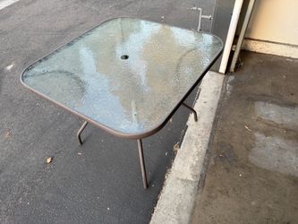 Patio table