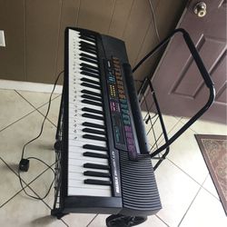Casio Keyboard With Power Supply
