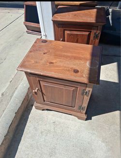 Both for $25 wooden night stands
