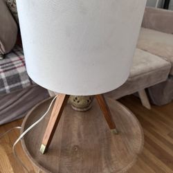 Rustic Modern Wood Lamp