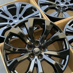 20” Ford Explorer ST Factory Wheels Rims Gloss Black New