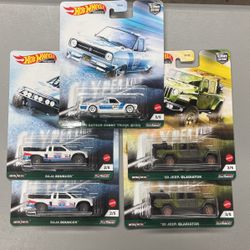 Baka Bouncer Datsun Jeep Gladiator Hot Wheels Premium