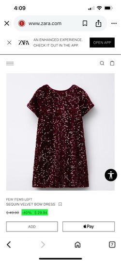 Zara Sequin Dress for Girls