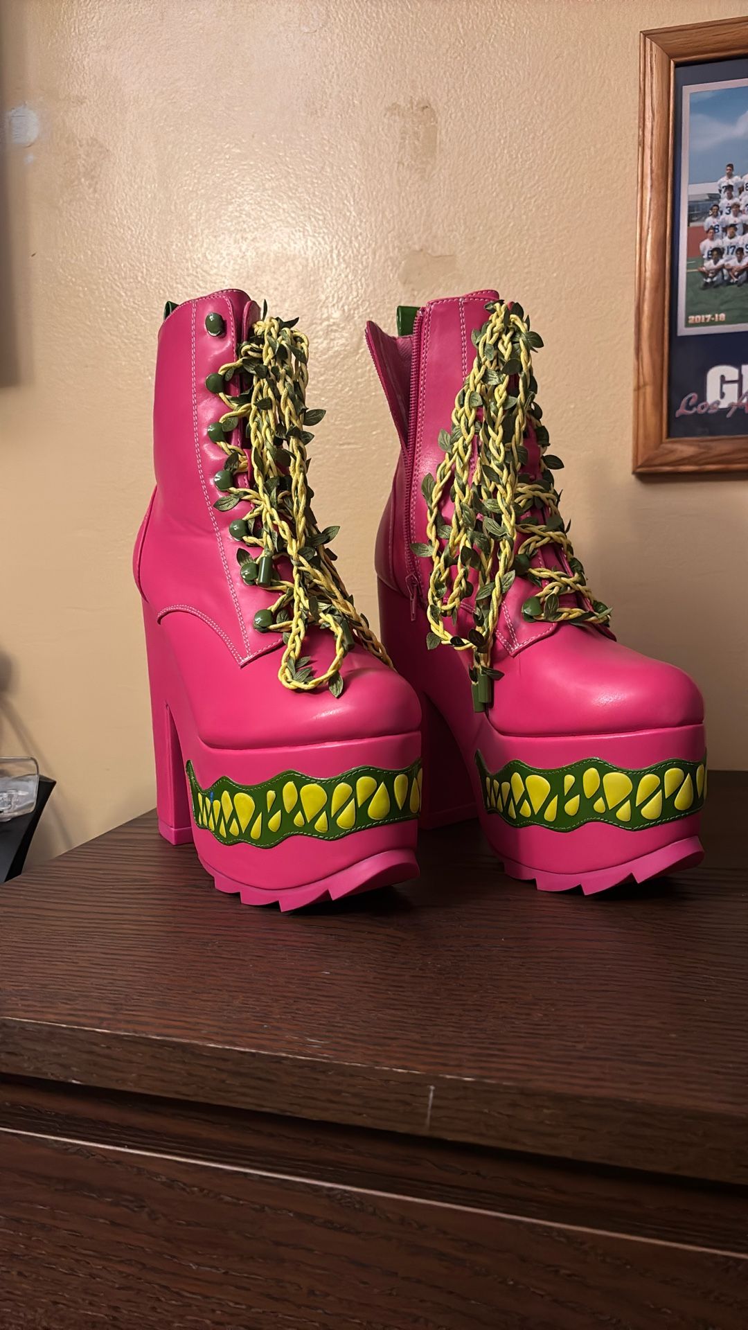 Monster High X YRU Venus McFlytrap Platform Boots