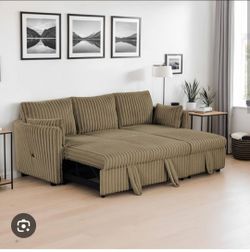 Sofa with pull out bed $699
