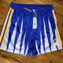 Adidas X Eric Emanuel Shorts Size XL Sonic Ink - New Men | Color: Blue | Size: XL