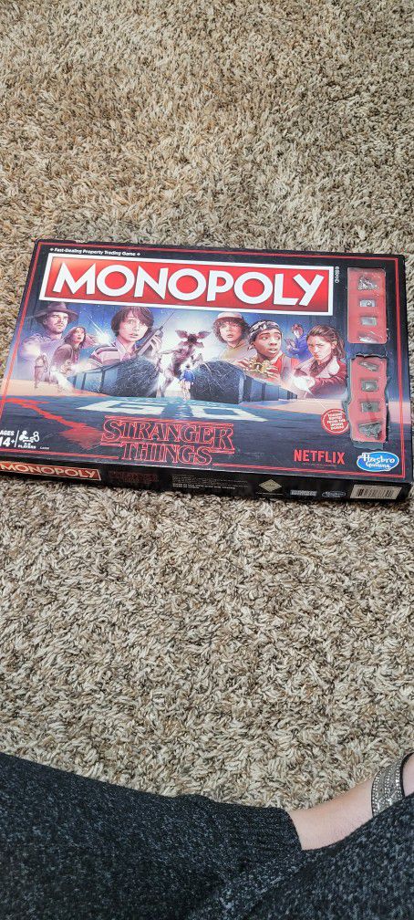 Stranger Things Monopoly 2017