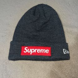 supreme x new era beanie 