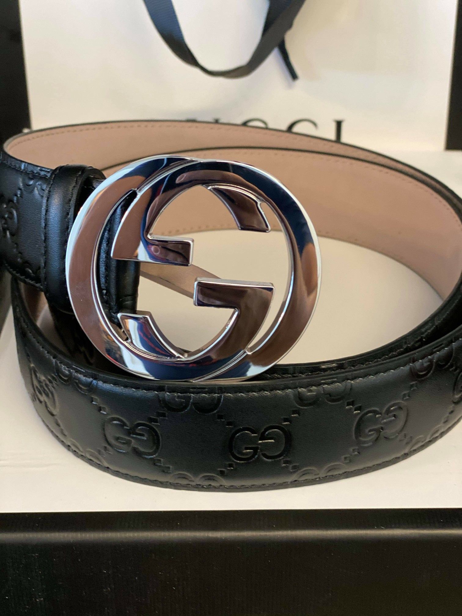 New gucci men belt