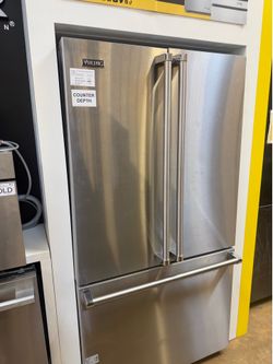 Viking counter depth refrigerator 22 cu ft
