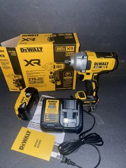 20V MAX Lithium-Ion Cordless 1/2 in. Impact Wrench With Battery 5.0 And Charger