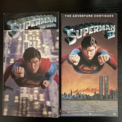 Superman: The Movie 1978 and Superman II 1980 lot 