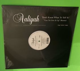 Aaliyah 2 -12 inch singles Records