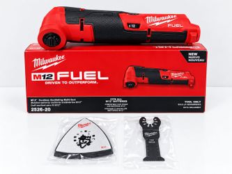 Milwaukee M12 FUEL Cordless Oscillating Multi-Tool 2526-20 TOOL ONLY/ NO INCLUYE BATERIA