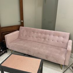 Futon, Pink Used 