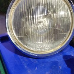 Bosch H4 Harley Headlamp With VETTER DB0030 MOUNTING BRACKETS