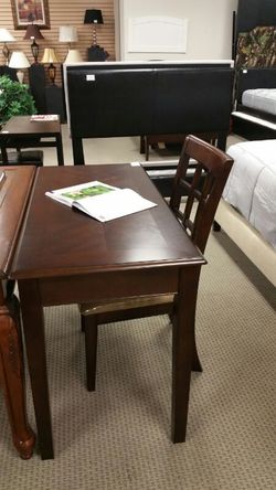 Desk and chair, Hawthorne