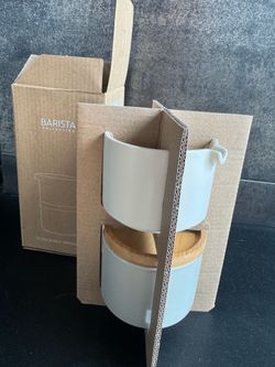 NEW Nespresso BARISTA stackable serving set