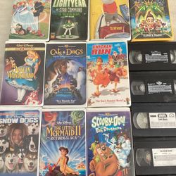 VHS TAPES KIDS/ Family 