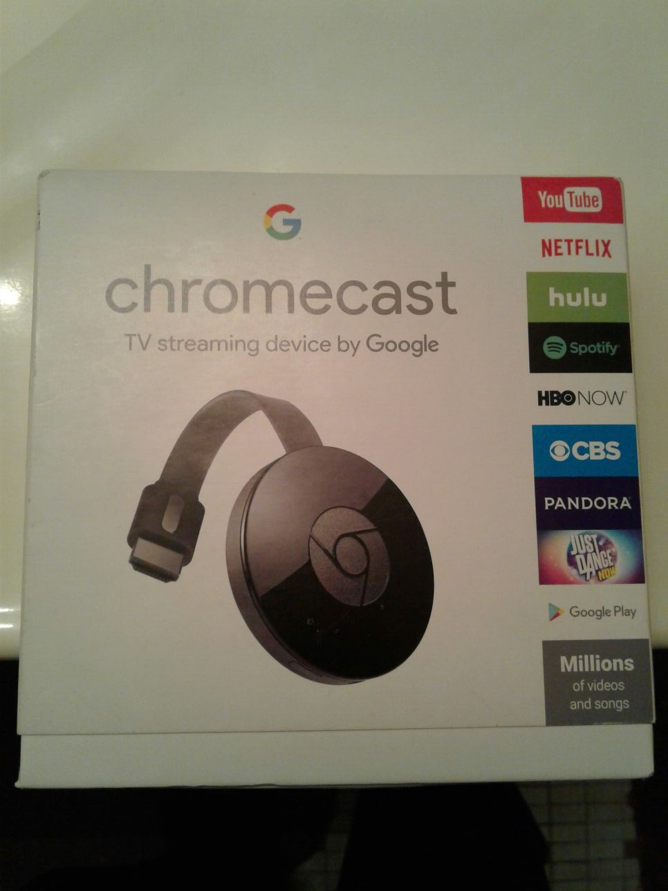 Brand New Chromecast with Free Netflix and Hulu