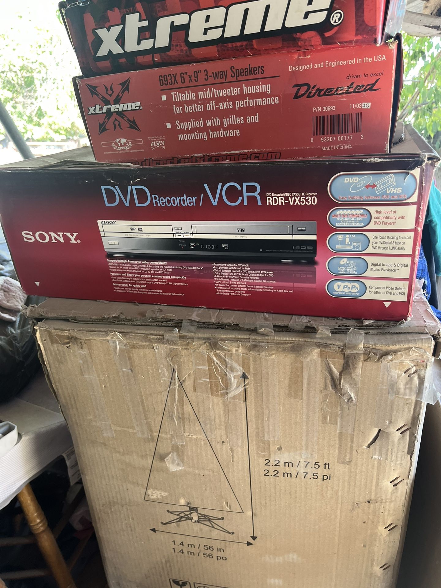 DVD Player And Speakers 